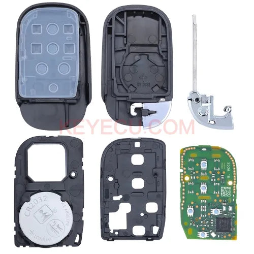 Keyless Go Smart Remote Key FSK 433.92MHz 4A Chip Fob for Honda Accord 2022 FCCID: KR5TP-4 , PN: 721 47-T20-A11 (Original Board)