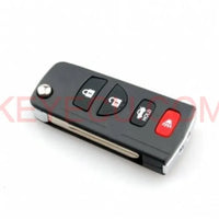 Thumbnail for Modified Flip Remote Key Shell 4 Button for Nissan Altima