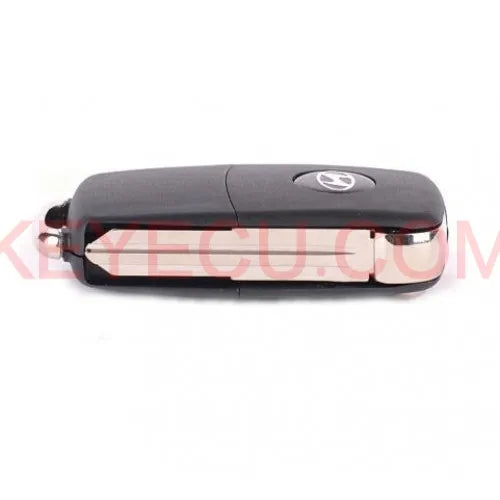 Flip Remote Key 315MHZ/433MHz ID46 2+1 Button VW B5 Style for Hyundai Tucson