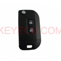 Thumbnail for Modified Folding Remote Key Shell 2 Button for Nissan MICRA K12 Note Qashqai Navara