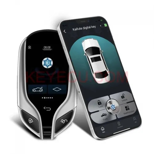 K911 Modified Universal Smart LCD Key Comfortable Entry Auto Lock Keyless Go For Audi/Ford/Mazda/Toyota/Porsche English