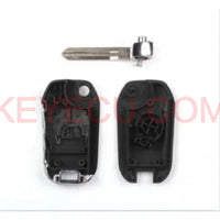 Thumbnail for Modified Folding Remote Key Shell 2 Button for Nissan Cube Micra Note Qashqai Juke