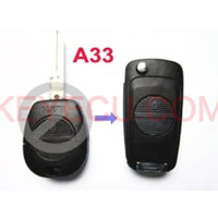 Thumbnail for Modified Flip Remote Key Shell 2 Button for Nissan A33