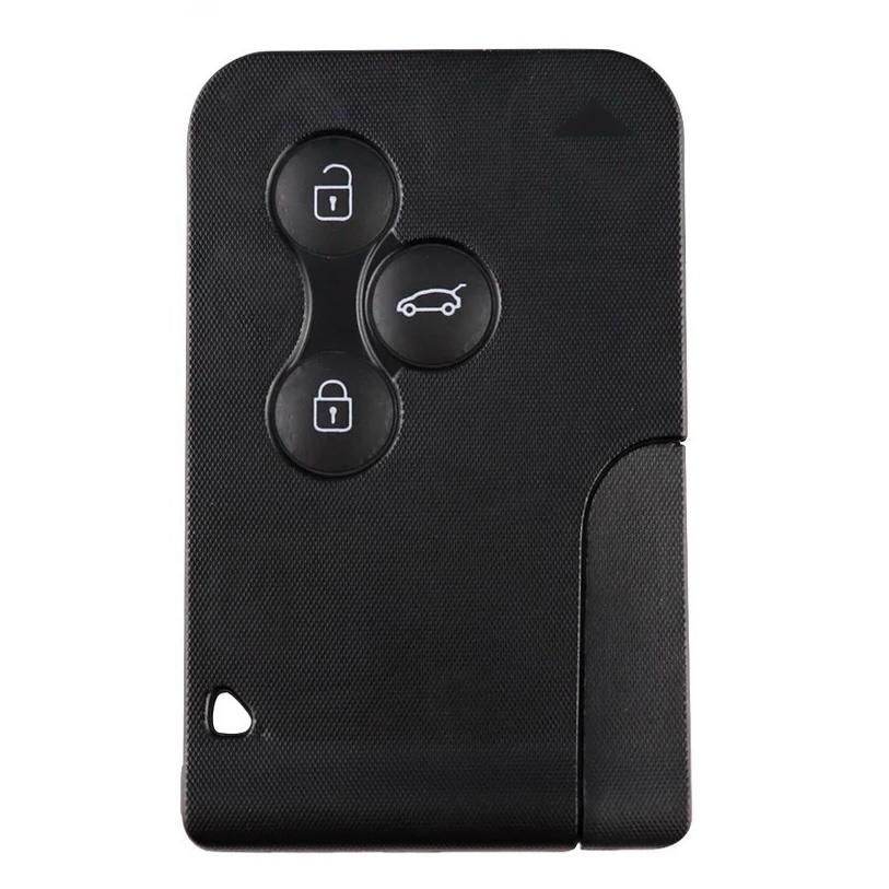 For Renault Megane Scenic 3 Button Smart Remote Key Shell Case