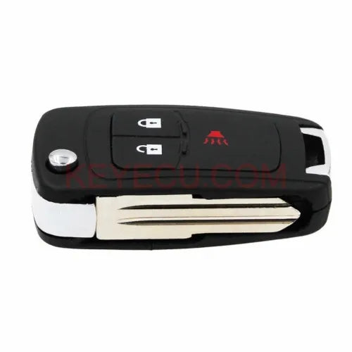 OEM GM94543201 Flip Remote Car Key FOB 3 Button 433Mhz NO CHIP for Chevrolet Spark 2013 2014 2015 2016