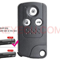 Thumbnail for Replacement Smart Remote Key Shell Case Fob 3 Button for Honda Accord 8th Generation 2008-2013