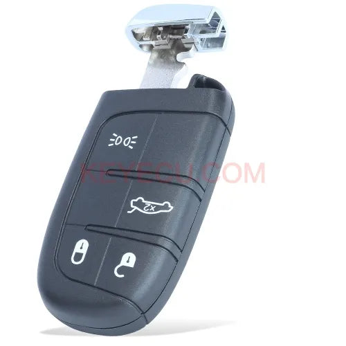 Smart Remote Key Shell Case 2/3/4/5 Button for Fiat 500 500L 500X