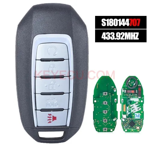 OEM/Aftermarket S180144707 433.92MHz Smart Remote Key Fob for Infiniti QX50 2020 2021 QX55 2022