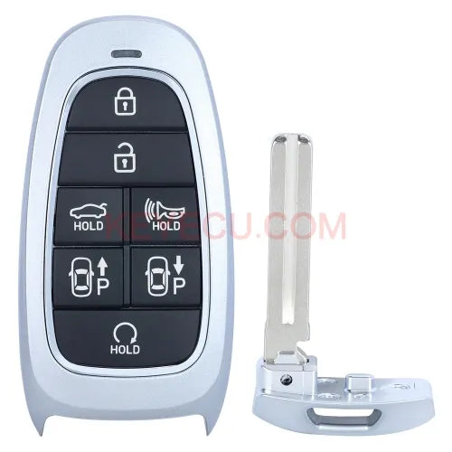 OEM Board / Aftermarket PN: 95440-N9080 FCCID: TQ8-F08-4F28 Smart Remtoe Key 433MHz 7 Button for Hyundai Tucson 2021 2022