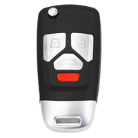 Thumbnail for For Audi TT A4 A6 A8 315MHz ID48 MYT8Z0837231 Upgraded Flip Remote Car Key Fob