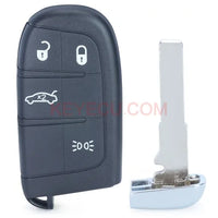 Thumbnail for Smart Remote Key Shell Case 2/3/4/5 Button for Fiat 500 500L 500X