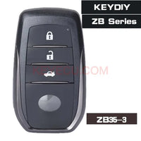 Thumbnail for KEYDIY ZB series ZB35-3 Universal Smart Key Remotes Key for Toyota Style for KD-MAX KD900 URG200 KD-X2 Mini KD