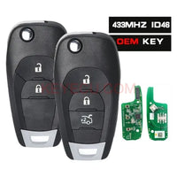 Thumbnail for OEM Remote Key Fob 2B/3B 433MHz ID46 for Holden Astra BK BL Colorado RG 2016 - 2021 With Logo