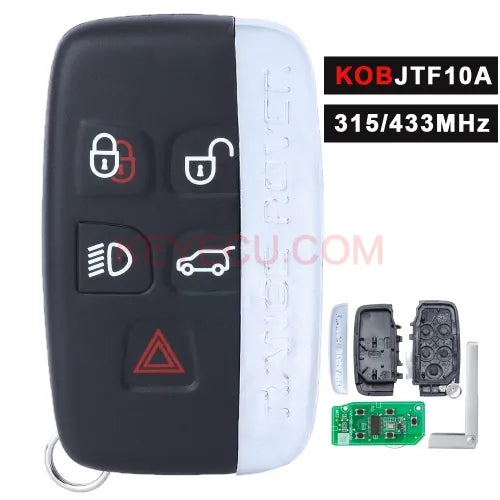 Cheap FCCID: KOBJTF10A Smart Remote Key Fob 5 Button 315MHz/434MHz ID49 for Land Rover LR2 LR4,Range Rover Evoque Sport 2012 2013 2014 2015 2016 2017