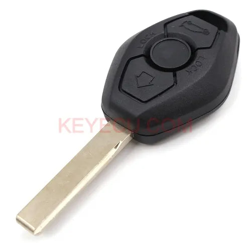 Remote Key Shell 3 Button Cupronickel Key Blade for BMW HU92 No Word