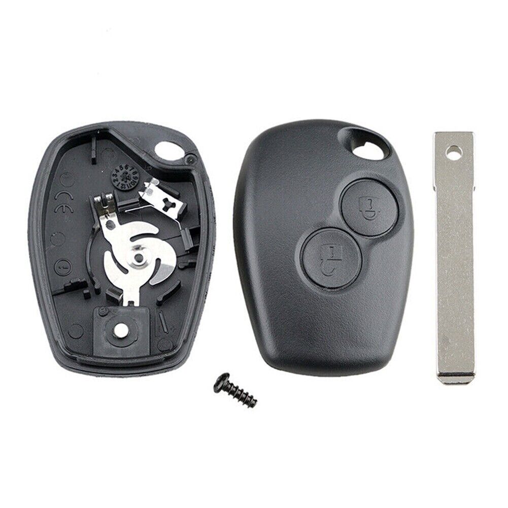 For Renault Clio Dacia Logan VA2 Blade 2 Buttons Remote Car Key Case Fob