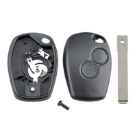 Thumbnail for For Renault Clio Dacia Logan VA2 Blade 2 Buttons Remote Car Key Case Fob