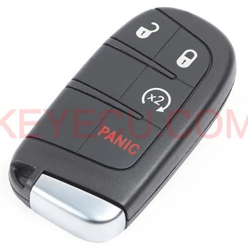 Replacement Smart Remote Key Shell Fob 3+1B for Fiat 500L, Jeep Renegade - M3N-40821302