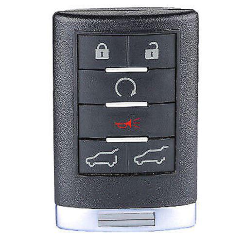 For Cadillac Escalade 2007 - 2014 6 Button Remote Key Shell Case Fob