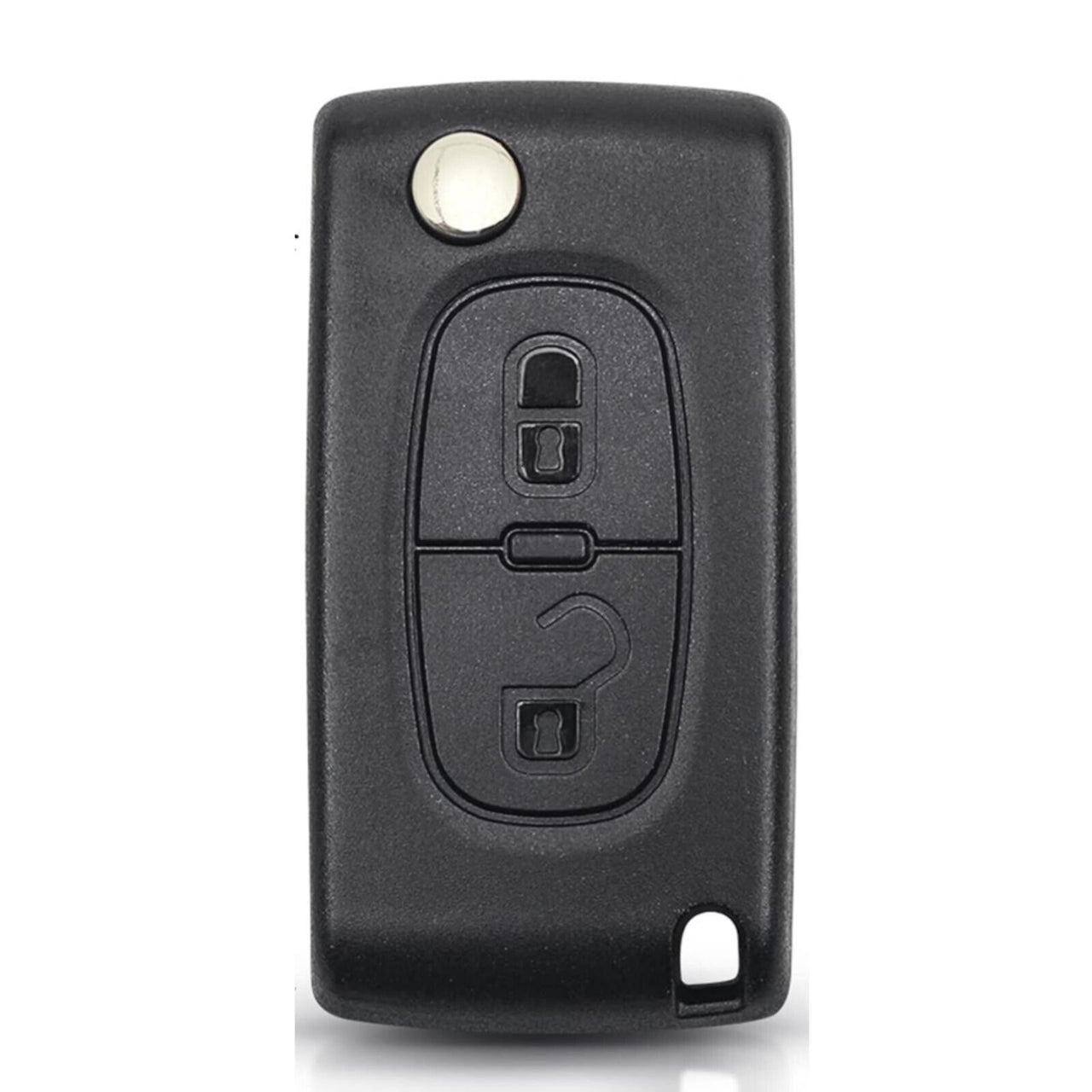 For Peugeot 207 307 VA2 CE0253 2 Buttons Flip Remote Key Shell No Battery Holder