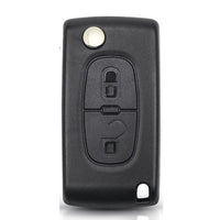 Thumbnail for For Peugeot 207 307 VA2 CE0253 2 Buttons Flip Remote Key Shell No Battery Holder