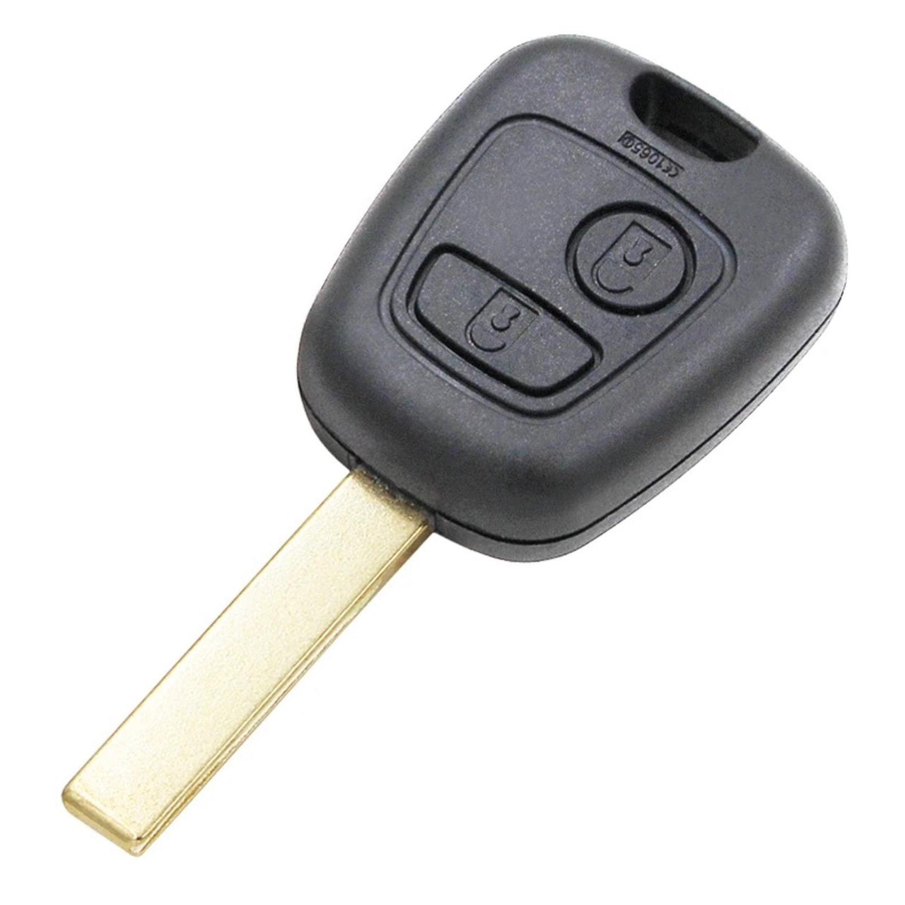 For Peugeot 307 433MHz ID46 HU83 Blade 2 Button Remote Car Key Fob