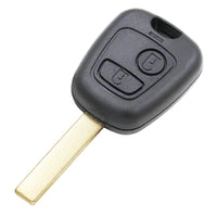 Thumbnail for For Peugeot 307 433MHz ID46 HU83 Blade 2 Button Remote Car Key Fob