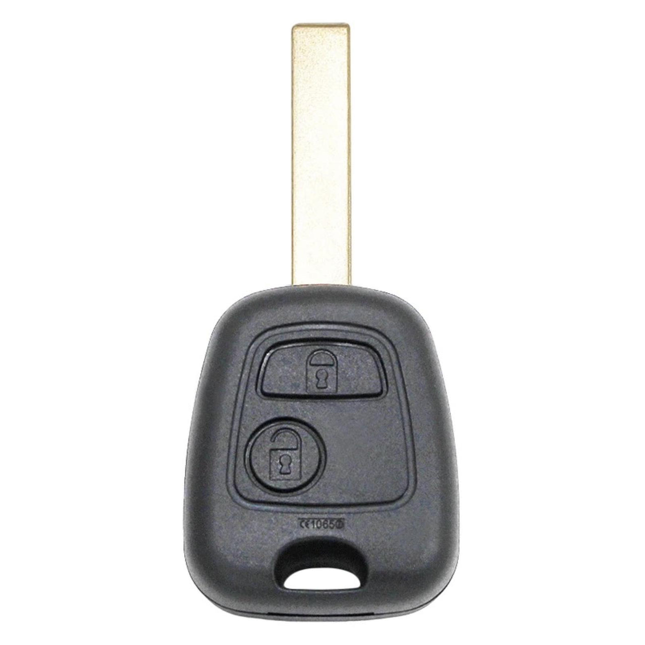 For Peugeot 307 433MHz ID46 HU83 Blade 2 Button Remote Car Key Fob