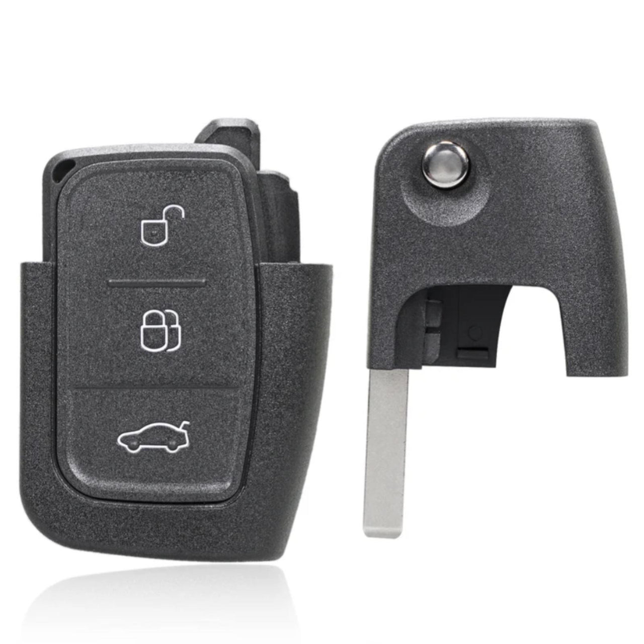 For Ford Focus Mondeo Fiesta Kuga Galaxy HU101 3 Button Remote Key Shell