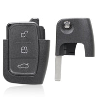 Thumbnail for For Ford Focus Mondeo Fiesta Kuga Galaxy HU101 3 Button Remote Key Shell