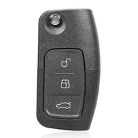 Thumbnail for For Ford Focus Mondeo Fiesta Kuga Galaxy HU101 3 Button Remote Key Shell