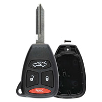 Thumbnail for For Jeep Grand Cherokee 2005 - 2007 3+1 Button Remote Car Key Fob Shell Case