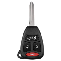 Thumbnail for For Jeep Grand Cherokee 2005 - 2007 3+1 Button Remote Car Key Fob Shell Case