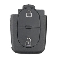 Thumbnail for For Audi 2 Button Remote Case Shell Key Fob With Large Battery Position