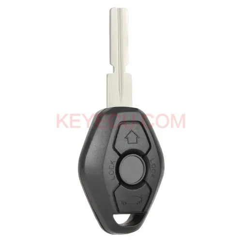 Remote Key Shell 3 Button Cupronickel Key Blade for BMW HU58 No Word