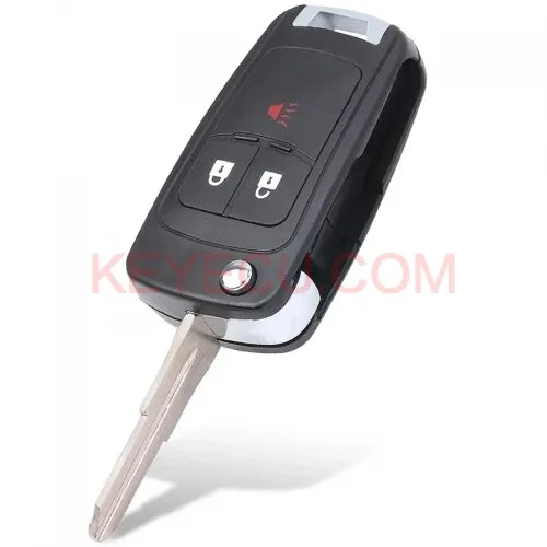 OEM GM94543201 Flip Remote Car Key FOB 3 Button 433Mhz NO CHIP for Chevrolet Spark 2013 2014 2015 2016