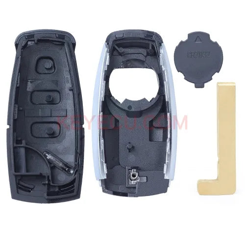 Upgraded Remote Key Shell Case Fob 3 Buttons for Audi A3 Q2 Q3 S3 2018 2019