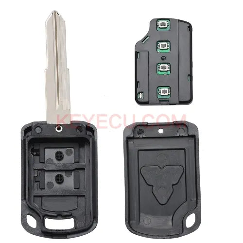 Remote Head Key Shell Housing Key Case Fob 2B/3B/4 Buttons For Mitsubishi Eclipse Outlander Mirage lancer Right Blade