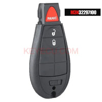 Thumbnail for OEM Smart Remote Key 2+1 Button 433MHz PCF7941 for Dodge Dart 2012-2016 FCCID: M3N32297100 With Logo