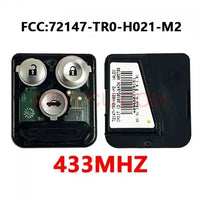 Thumbnail for OEM Remote Board 3 Button FSK 433.92MHz Fob for Honda Civic 2011 2012 2013 2014 72147-TR0-H021-M2