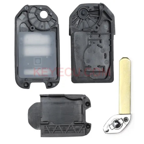 Folding Remote Key Shell 3 Button for Honda