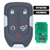 Thumbnail for HYQ1ES 433MHz Smart Remote Key Fob for Chevrolet Silverado for GMC Sierra 2021 2022