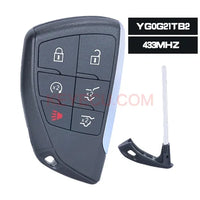 Thumbnail for FCCID: YG0G21TB2 PN: 13541567 Smart Remote Key 433MHz 6 Button Fob for GMC Yukon XL Denali Chevrolet Suburban Tahoe 2021 2022