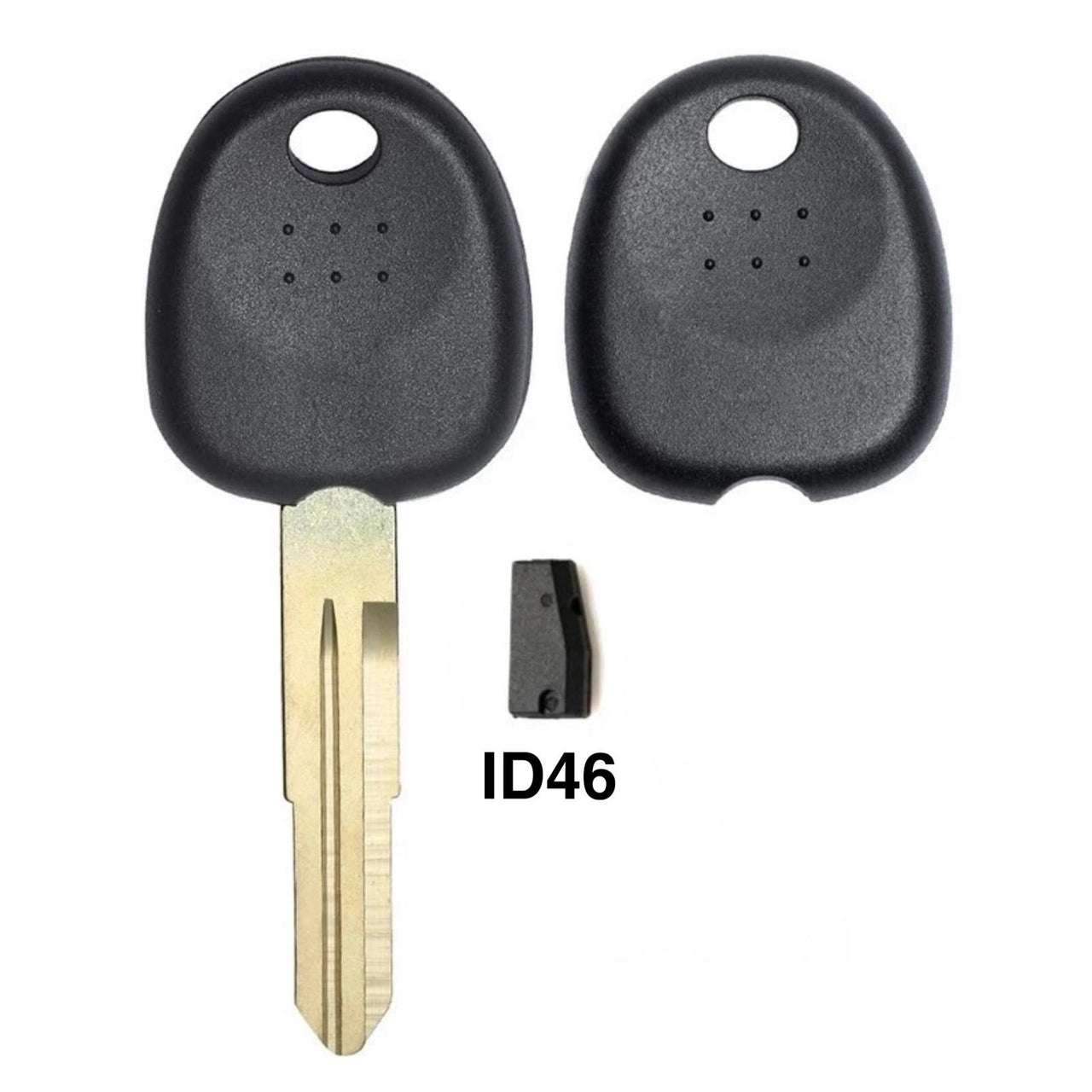 For Hyundai Accent Tucson Sante Fe Coupe Elantra i10 ID46 Left Blade Transponder Car Key