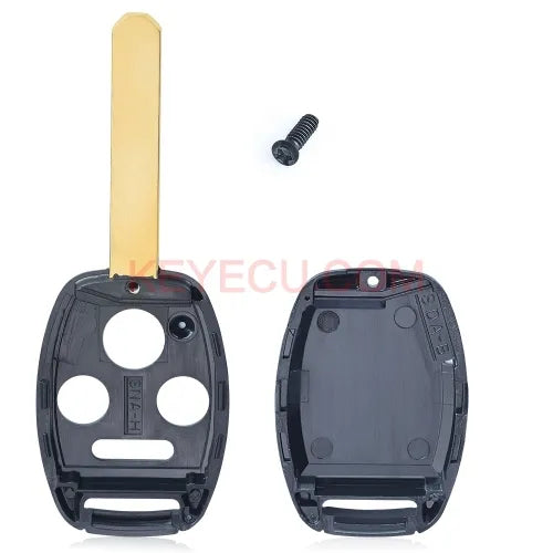 Remote Key Case Fob 4 Button for HONDA Accord CRV Pilot Civic Fit