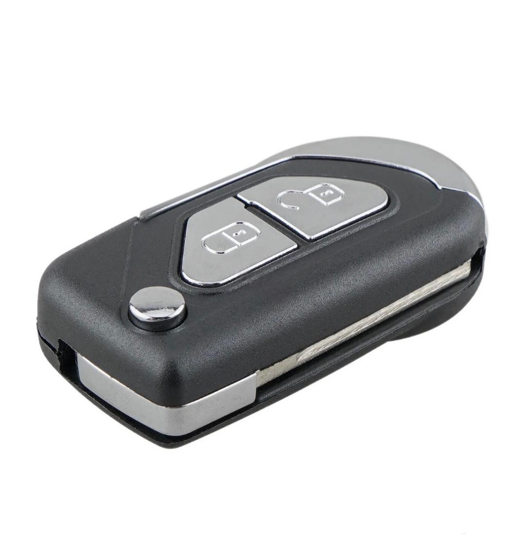 For Citroen C3 DS3 VA2 2 Button Flip Remote Car Key Fob Shell Case