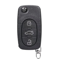 Thumbnail for For Audi A2 A3 A4 A6 A8 3 Button Remote Car Key Fob Case Shell