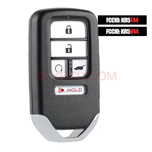 FCC ID: KR5T44 / KR5V44 Smart Remote Car Key Fob 433.92MHz ID47 Chip for Honda Pilot Passport 2019 2020 2021 2022 Fob