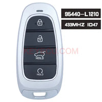 Thumbnail for PN: 95440-L1210 LXP90 FSK 433MHz ID47 Keyless Go Smart Remote Key 4 Button for Hyundai Sonata 2019-2021, FCC ID: TQ8-FOB-4F26