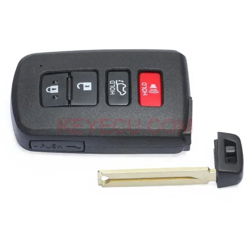 Board ID: 281451-2110 Smart Remote Car Key With 314.3MHz for Toyota Highlander Tacoma Prius C Land Cruiser Harrier Fob HYQ14FBA